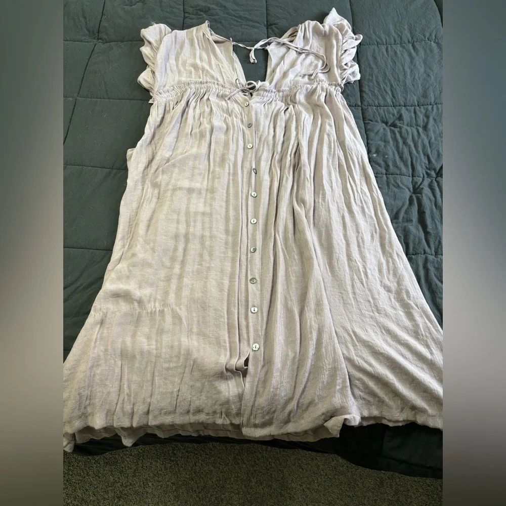 OS lavender beach/dress cover up - Picture 5 of 7